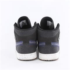 Air Jordan 1 Mid SE Crater Black DM3529-001 Sneakers Men Size 13